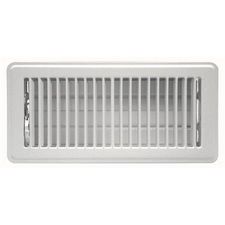 Truaire C150MWT 04X10 10 x 4 in. Floor Register 40914